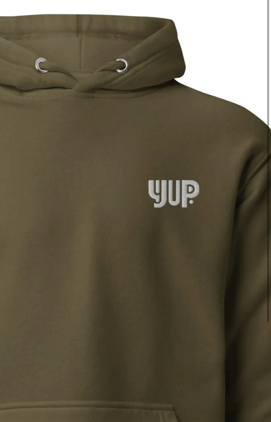 YUP Hoodie — Olive