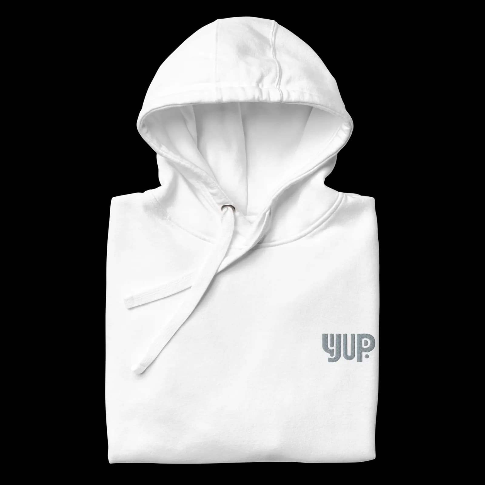 YUP Hoodie detail